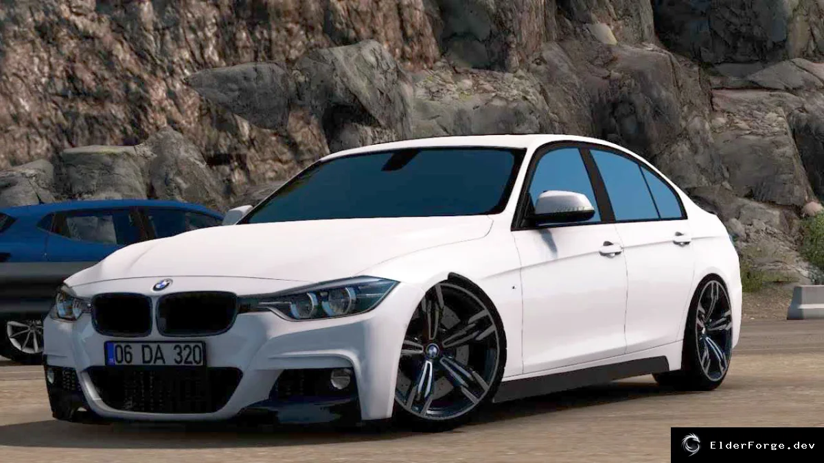 Обложка мода: BMW 320i F30 M Package для Euro Truck Simulator 2 – версия 1.60
