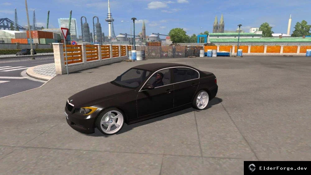 Обложка мода: BMW 3‑ER E90 для Euro Truck Simulator 2 – два салона, три двигателя и две коробки