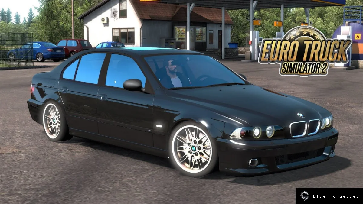 Обложка мода: BMW M5 E39 – новый автомобиль для Euro Truck Simulator 2