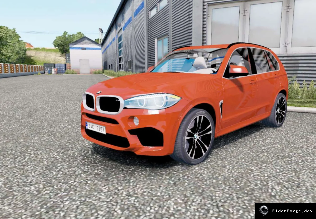 Обложка мода: BMW X5 M (F15) – новый внедорожник в Euro Truck Simulator 2