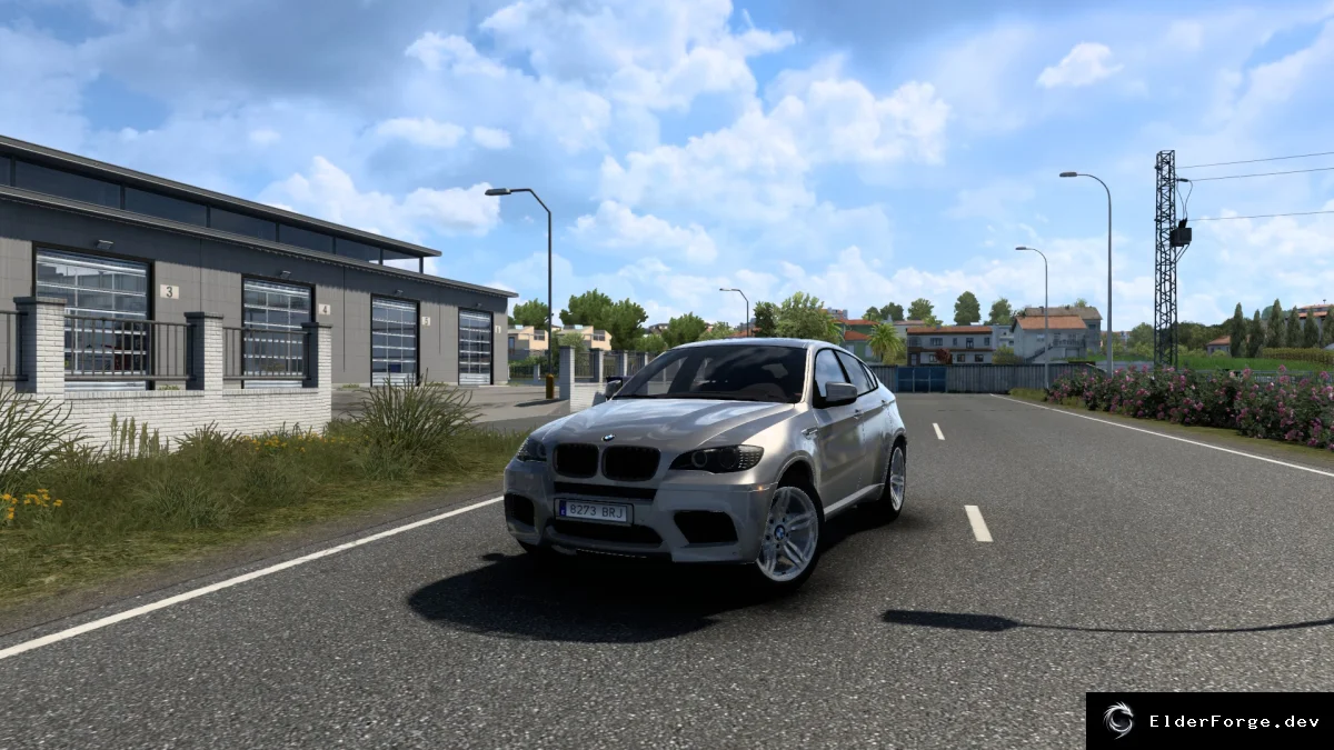 Обложка мода: BMW X6 2015 – роскошный кроссовер в Euro Truck Simulator 2 (ETS2)