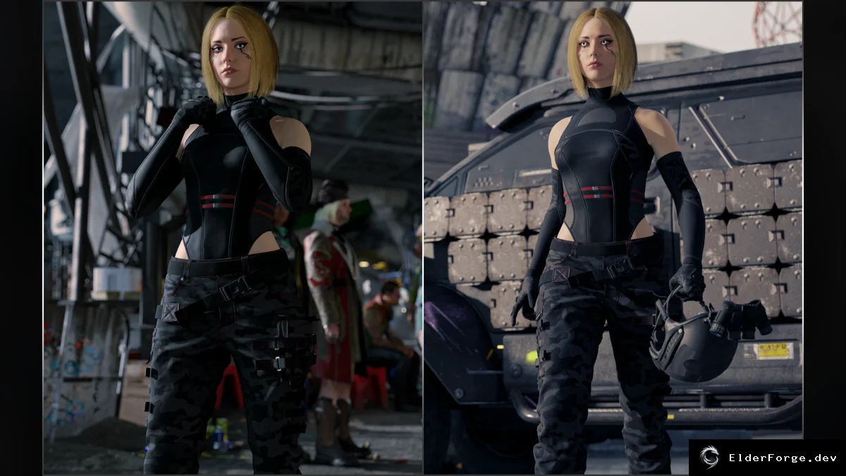 Обложка мода: Боевые штаны Military Combat Pants для Cyberpunk 2077 – 29 вариантов