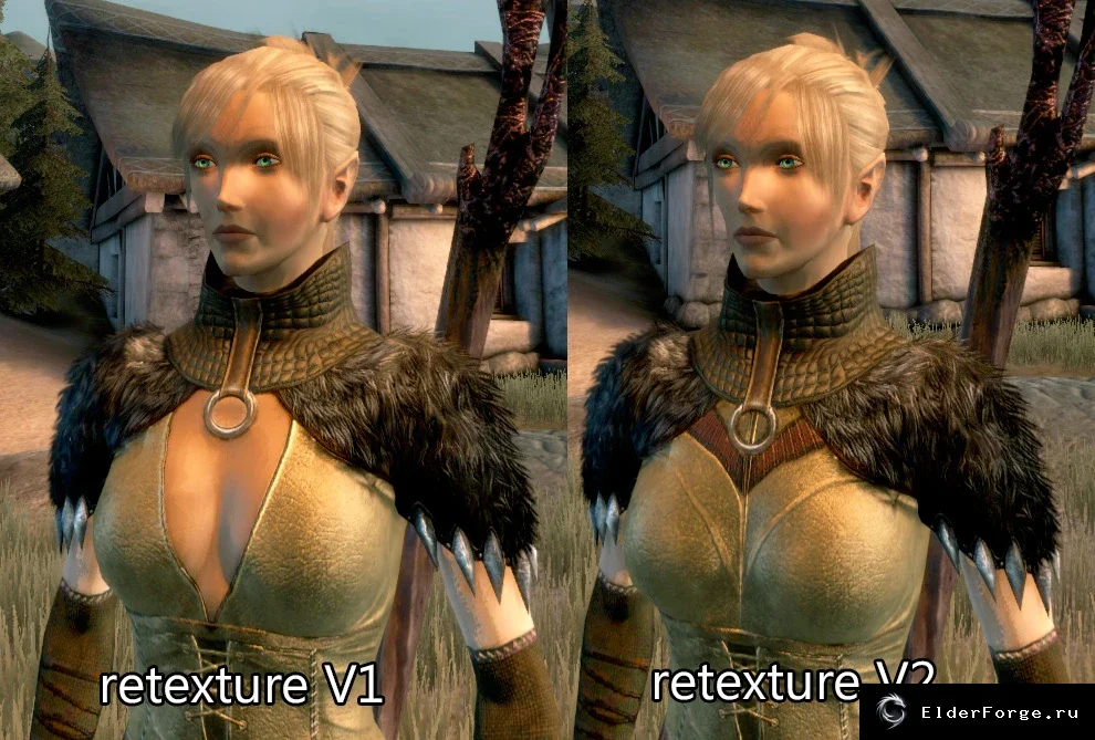 Обложка мода: Более закрытая переодежда для женских Часинд в Dragon Age: Origins