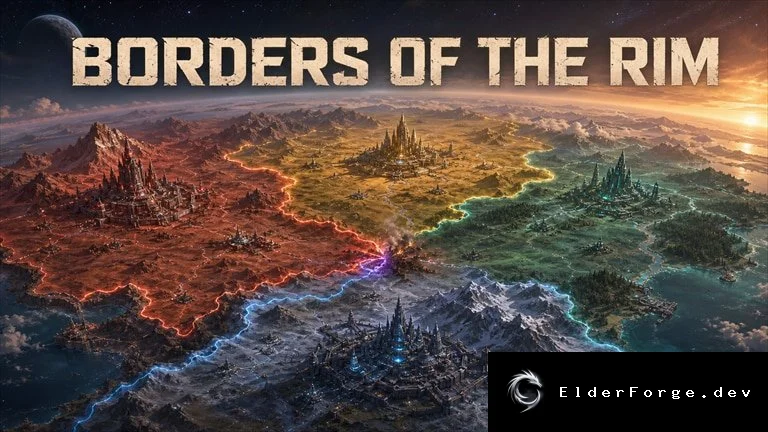 Borders of the Rim – политические границы и войны фракций в RimWorld