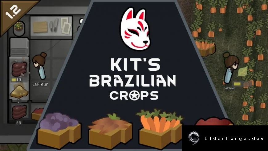 Бразильские культуры для RimWorld – Kit's Brazilian Crops (Continued)