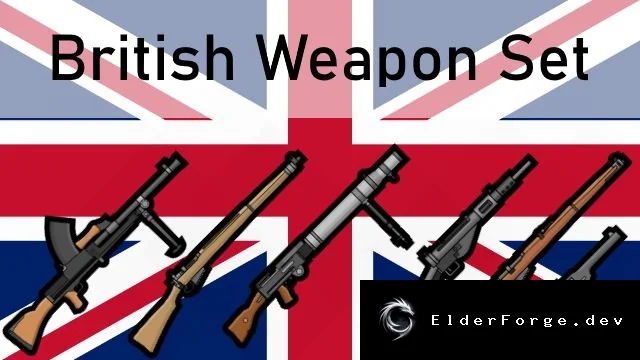 British Weapon Set – исторический арсенал огнестрия для RimWorld