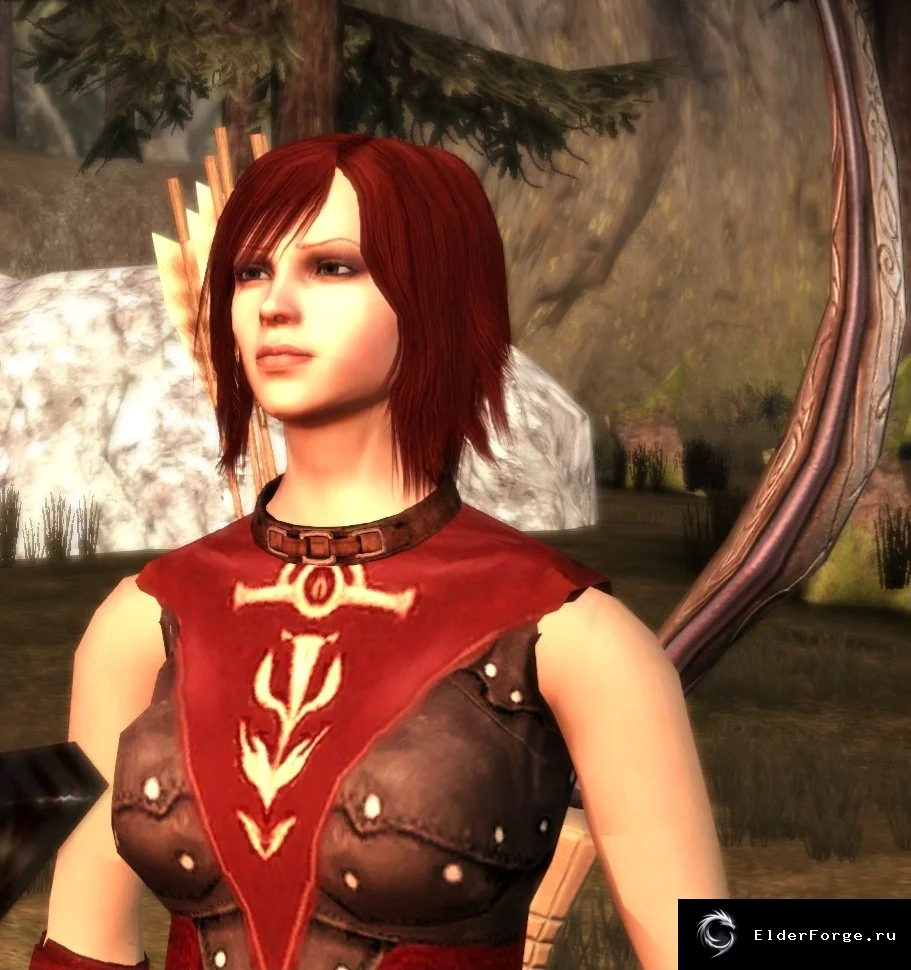 Броня и лук Лелианы – лёгкая броня и мощный лук для Dragon Age: Origins