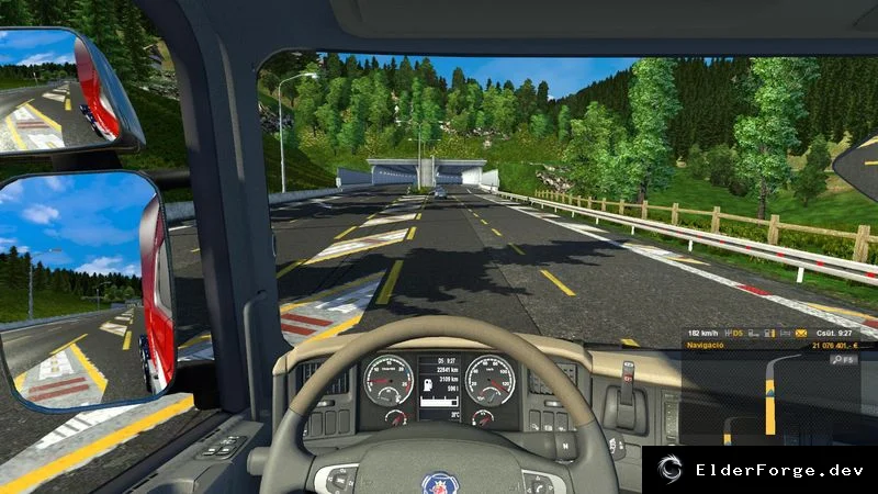 Обложка мода: Brutal Environment HD 3.1 для Euro Truck Simulator 2 – новые небеса, свет и звук