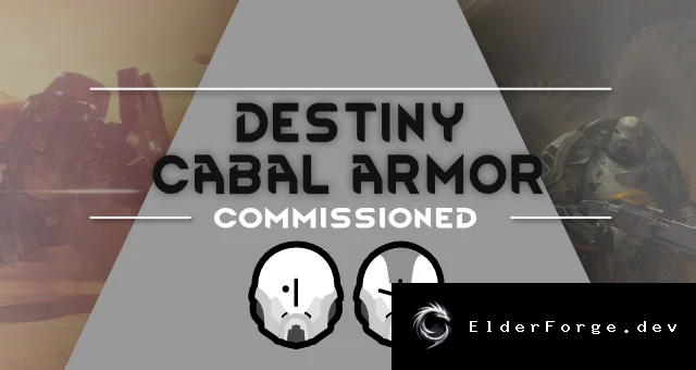 Обложка мода: Cabal Armor Pack – 3 уникальных доспеха из Destiny для RimWorld