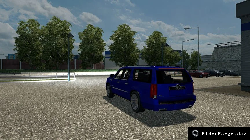 Обложка мода: Cadillac Escalade Premium – роскошный салон для Euro Truck Simulator 2