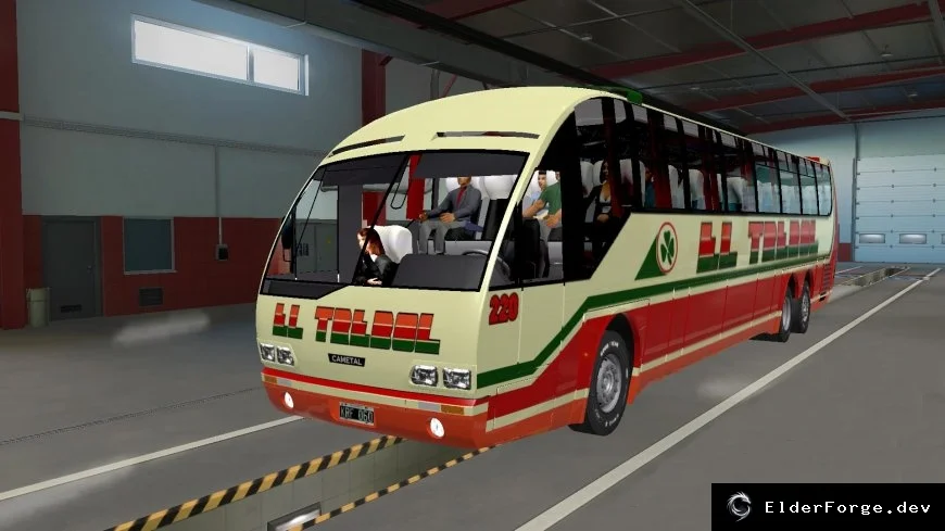 Обложка мода: Cametal CX 40 – автобус для Euro Truck Simulator 2 (v1.40‑v1.41)