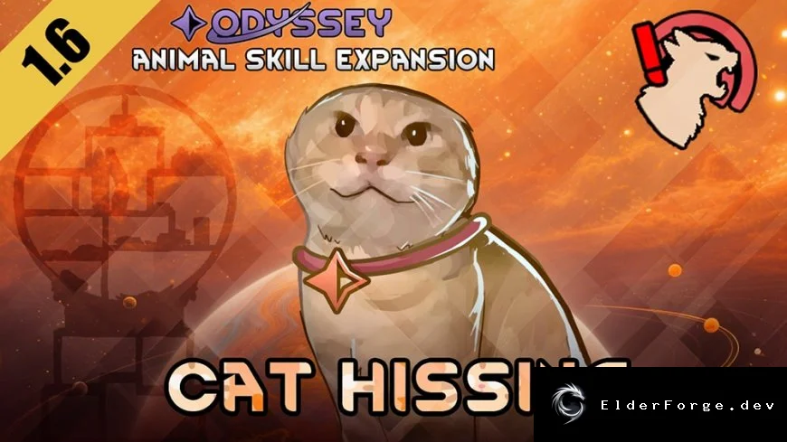 Cat Hiss – новые тактические навыки для кошек в RimWorld