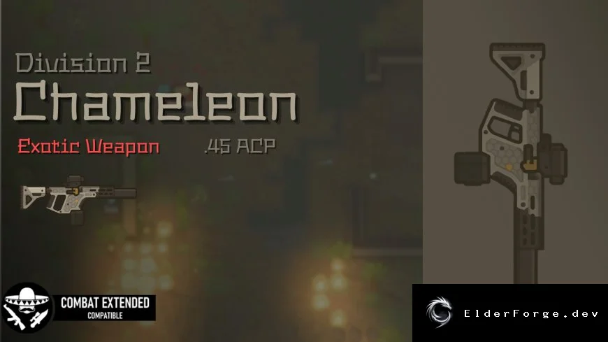Chameleon Division 2 – экзотическая штурмовая винтовка для RimWorld