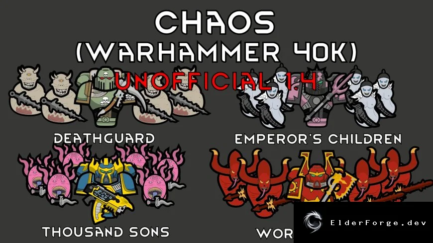 Chaos – Фракция Хаоса для RimWorld (неофициальное расширение Warhammer 40k)