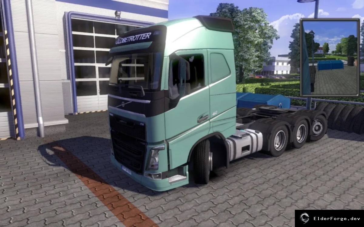 Обложка мода: Chassis для Volvo FH 2012 8×8 — мод для Euro Truck Simulator 2