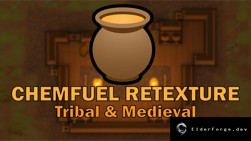 Chemfuel Retextured – новые текстуры для химтоплива в эпохах племён и средневековья