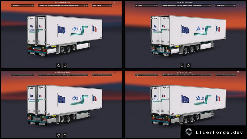 Обложка мода: Chereau Custom Прицепы v2.0 для Euro Truck Simulator 2