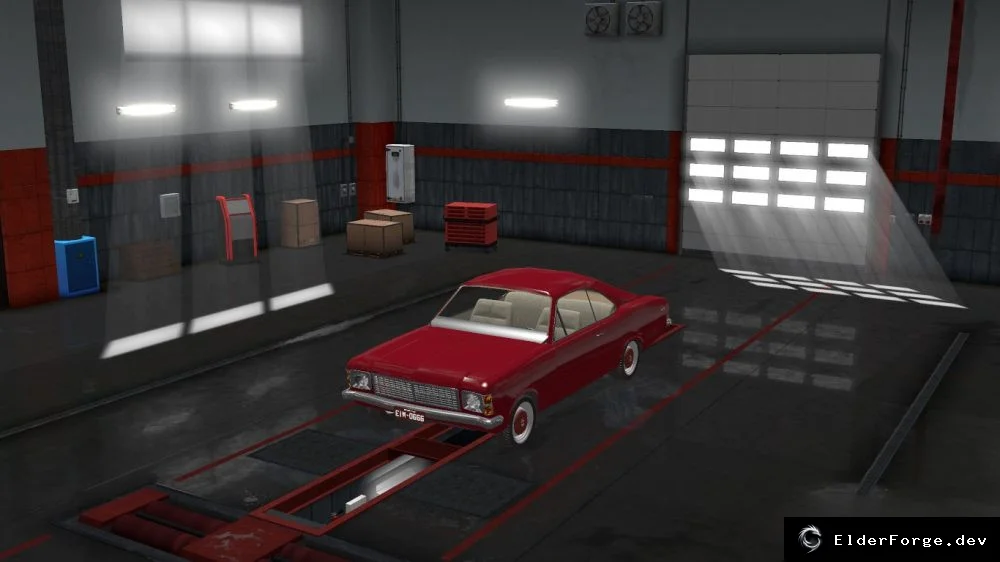 Обложка мода: Chevrolet Opala для Euro Truck Simulator 2 – V1.0