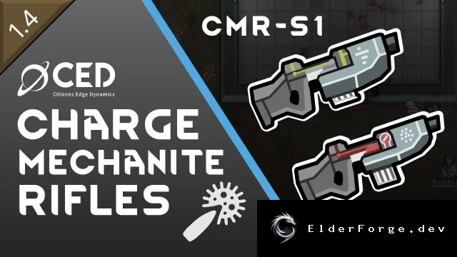 Citizens Edge: Заряженные мехнитовые винтовки CMR для RimWorld
