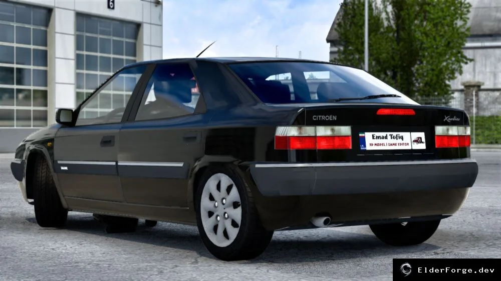 Обложка мода: Citroen Xantia для Euro Truck Simulator 2 – новый грузовик с уникальными звуками и интерьером