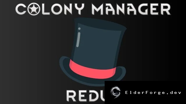 Colony Manager Redux – автоматическое управление ресурсами в RimWorld