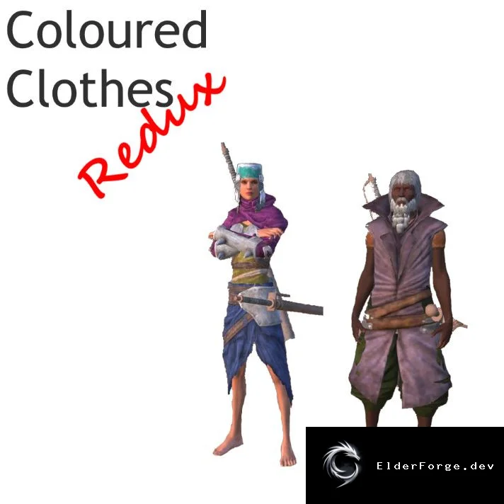 Coloured Clothes Redux – 13 новых цветов для одежды в Kenshi