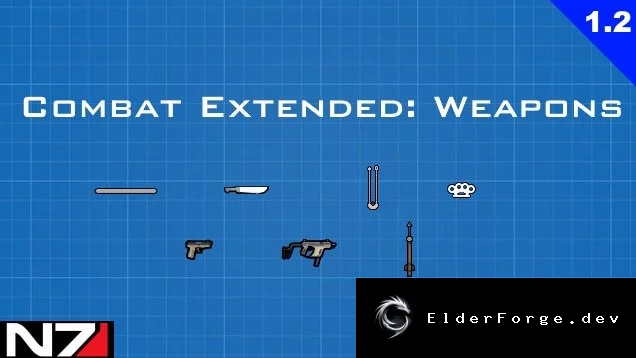 Combat Extended: Weapons – расширенный арсенал для RimWorld