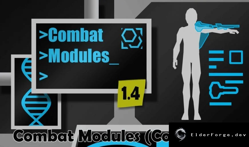 Combat Modules (Continued) – бионическое оружие для RimWorld