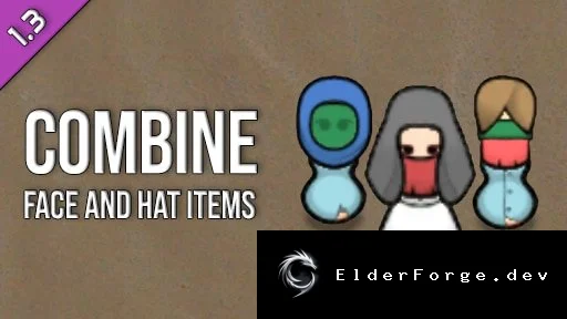 Combine Face and Hat Items – гибкое сочетание масок, вуал и шляп в RimWorld