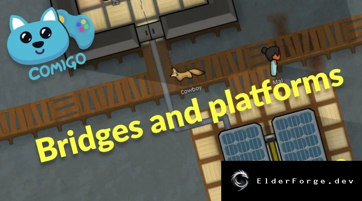 Comigo's Bridges &amp; Platforms – новые мосты и платформы для RimWorld