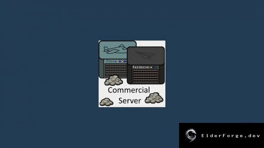Commercial Server – Прибыльные энергетические установки для RimWorld