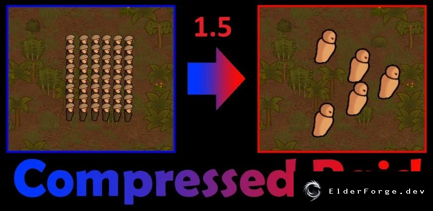 Compressed Raid – балансированный рейд в RimWorld