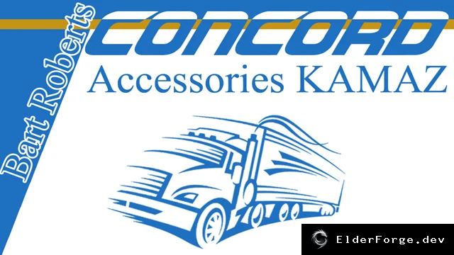 Обложка мода: Concord Accessory Pack для KAMAZ – Текстурный мод Euro Truck Simulator 2