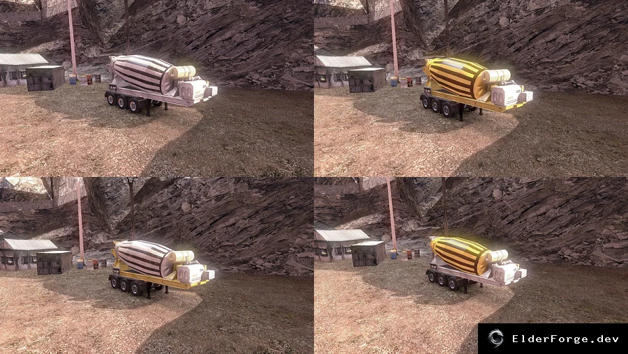 Обложка мода: Concrete Mixer Trailer v2.0 – Прицеп‑миксер для Euro Truck Simulator 2