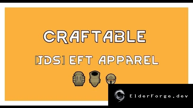 Craftable EFT Apparel – добавляет возможность создания экипировки из JDS в RimWorld
