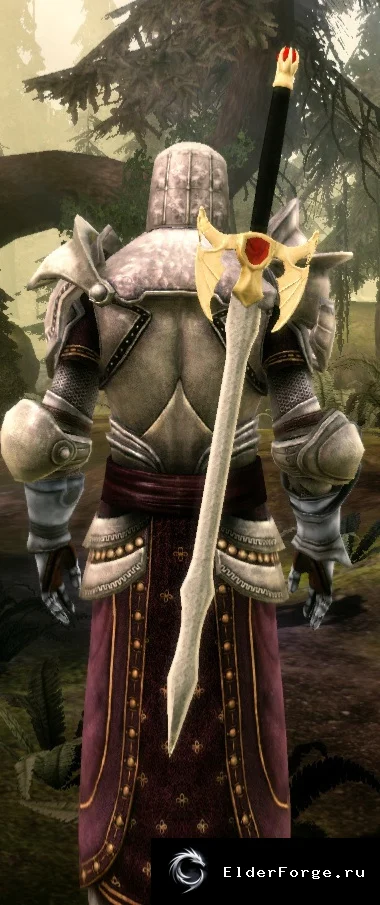 Crystal Dragon – уникальный меч с кристаллическим блеском для Dragon Age: Origins