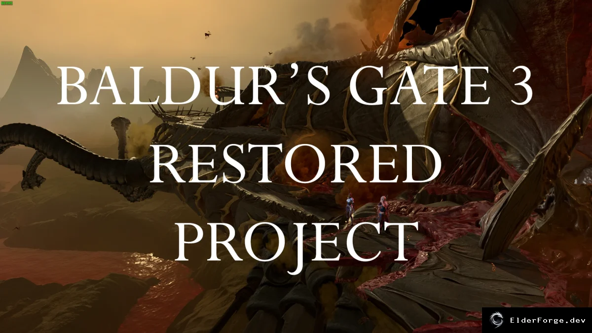 Обложка мода: Cut Content Restored – восстановление вырезанного контента в Baldur's Gate 3