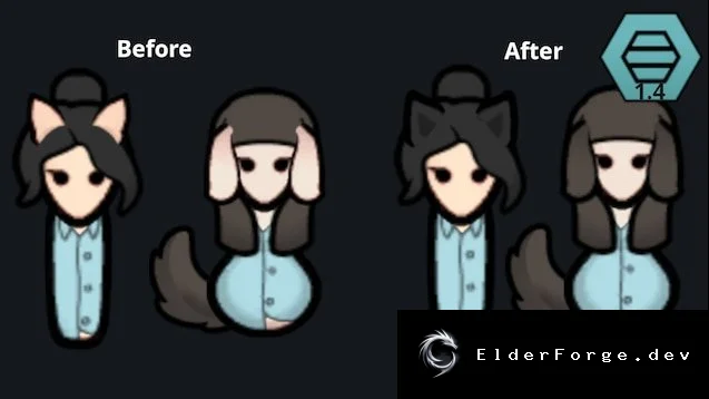 Cuter Biotech Cat/Dog Ear Replacer – симпатичные уши для животных в RimWorld