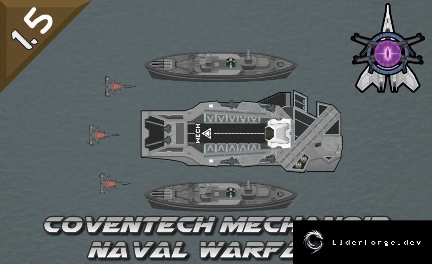 CVN Mechanoid Naval Warfare – механоидные корабли для RimWorld