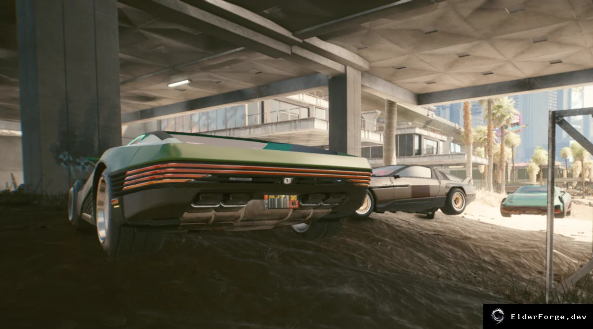 Cyberpunk 2077: Альтернативное управление ТС и фикс парящих машин