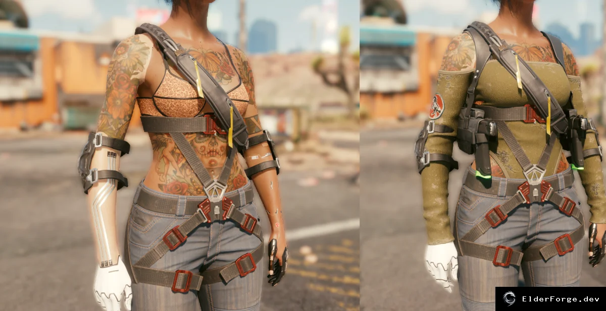 Обложка мода: Cyberpunk 2077: Библиотека протезов рук – новые кибер‑руки от Gutsz
