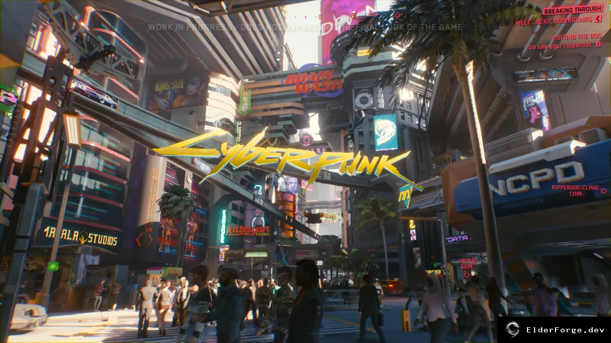 Обложка мода: Cyberpunk 2077 E3 2018 LUT – Цветокоррекция в стиле демо‑версии