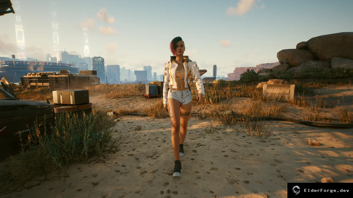 Обложка мода: Cyberpunk 2077: Фикс Джуди Альварес и новые наряды