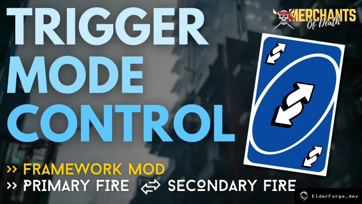Обложка мода: Cyberpunk 2077: Фреймворк смены режима огня — Trigger Mode Control