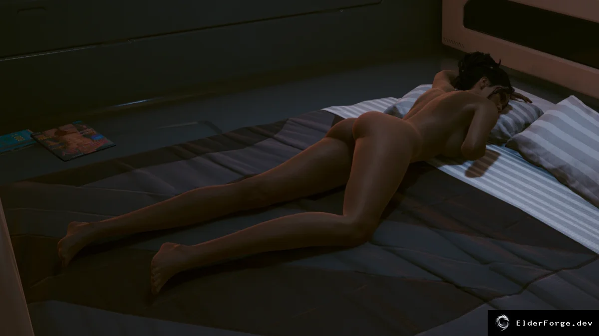 Обложка мода: Cyberpunk 2077: Голые главные персонажи – полные nude‑модели