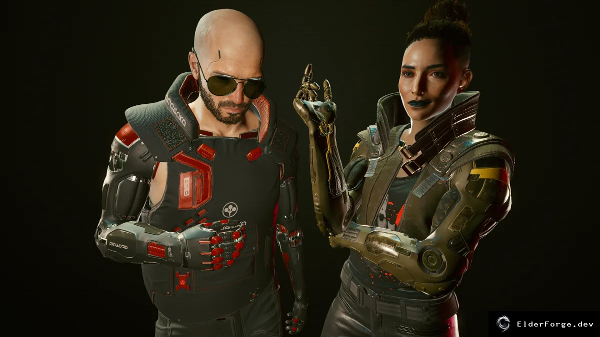 Cyberpunk 2077 – Кибернетические руки: полная замена моделей рук