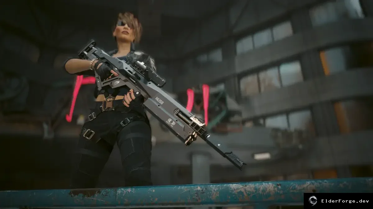Обложка мода: Cyberpunk 2077: любой обвес на любое оружие без ограничений
