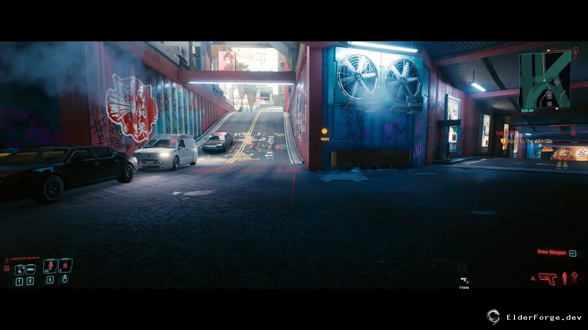 Обложка мода: Cyberpunk 2077: Медленная и ускоренная ходьба