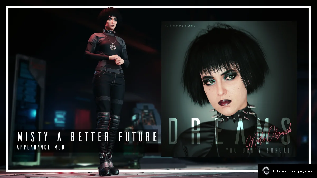 Обложка мода: Cyberpunk 2077 – Мисти: Лучшее будущее