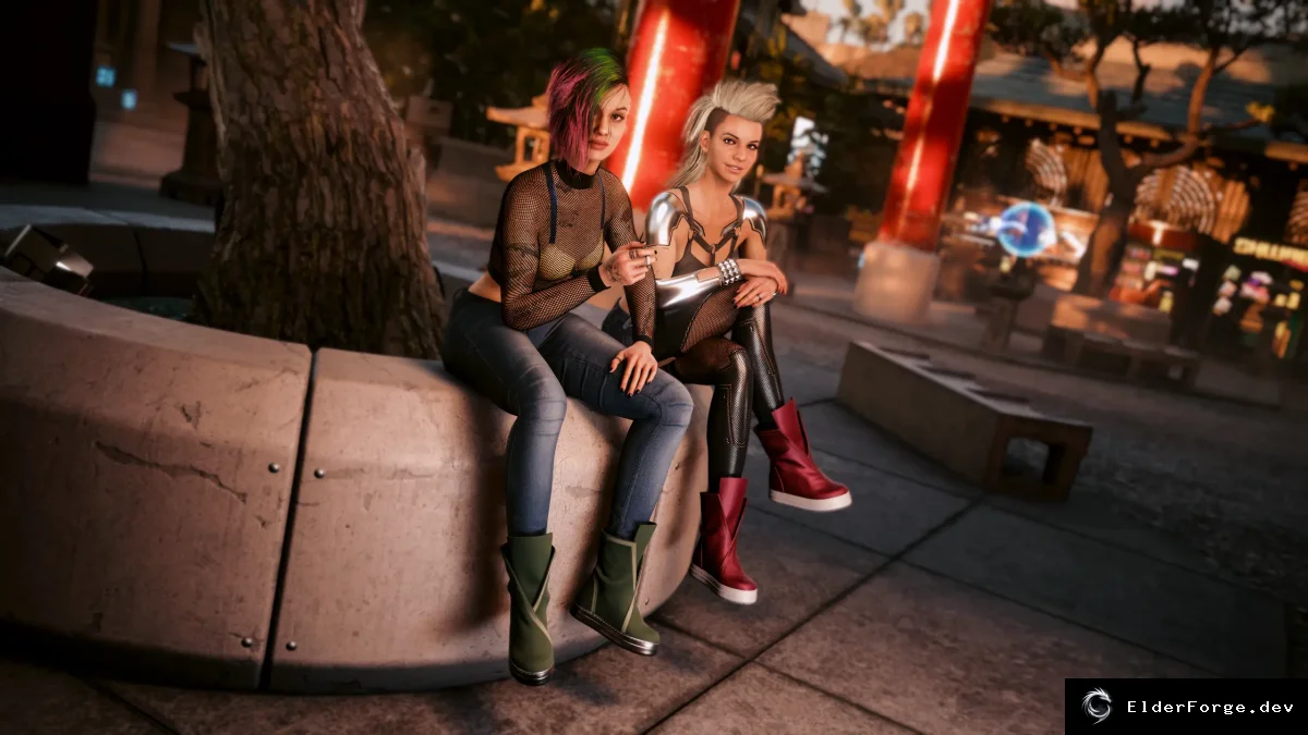 Cyberpunk 2077: Nola Dreamer – XL одежда для женского V (пакет 2)
